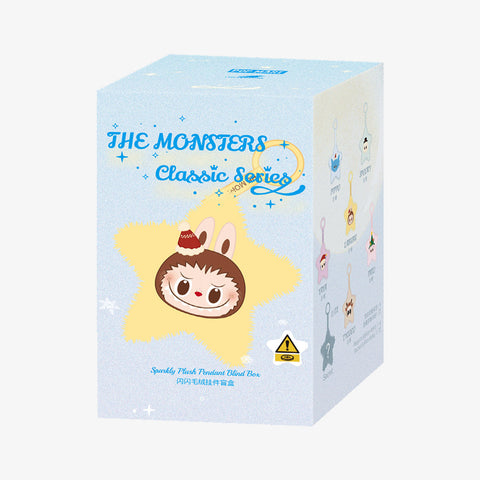 THE MONSTERS Classic Series-Sparkly Plush Pendant Blind Box